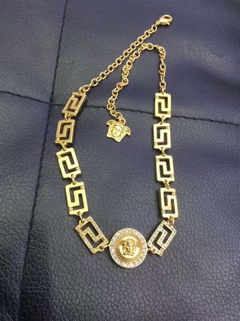 replica versace coat|versace imitation necklace.